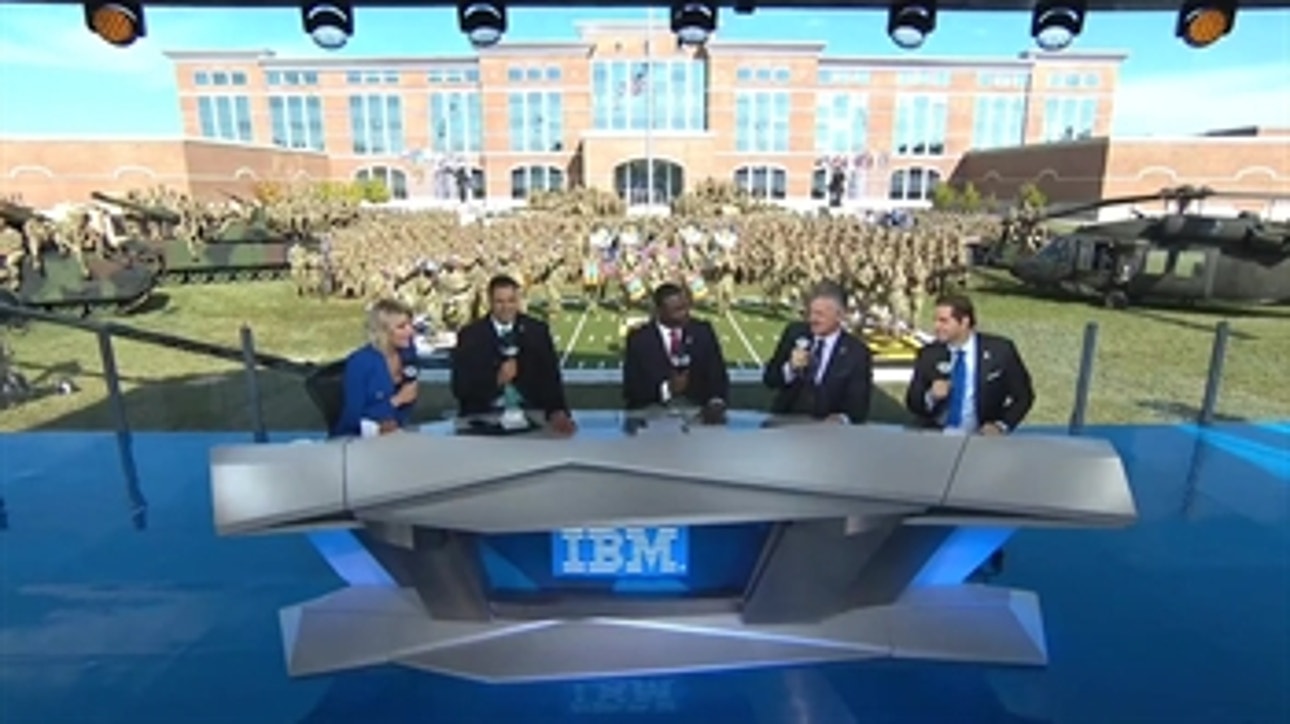 The FOX NFL Kickoff crew give their thanks and their thoughts on Veterans Day from Fort Benning
