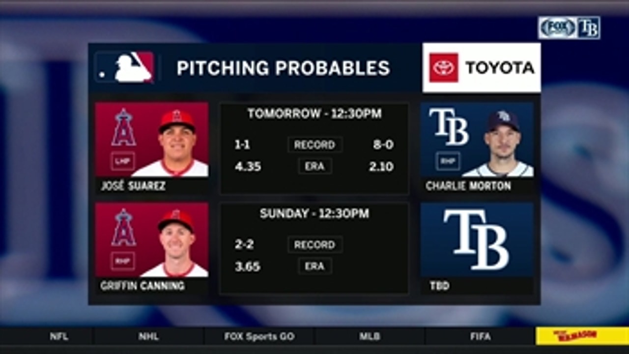 Charlie Morton aims to improve to 9-0, give Rays edge in Game 3 vs. Angels