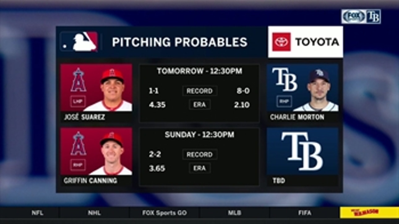 Charlie Morton aims to improve to 9-0, give Rays edge in Game 3 vs. Angels