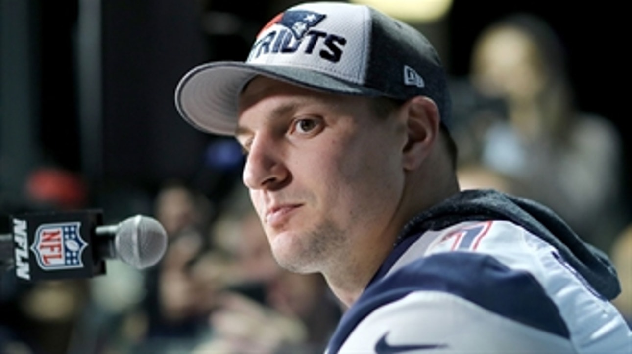 Rob Gronkowski on clearing concussion protocol and facing the Eagles