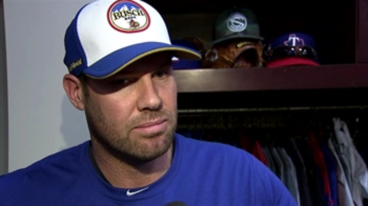 Colby Lewis feels good after scare in last outing