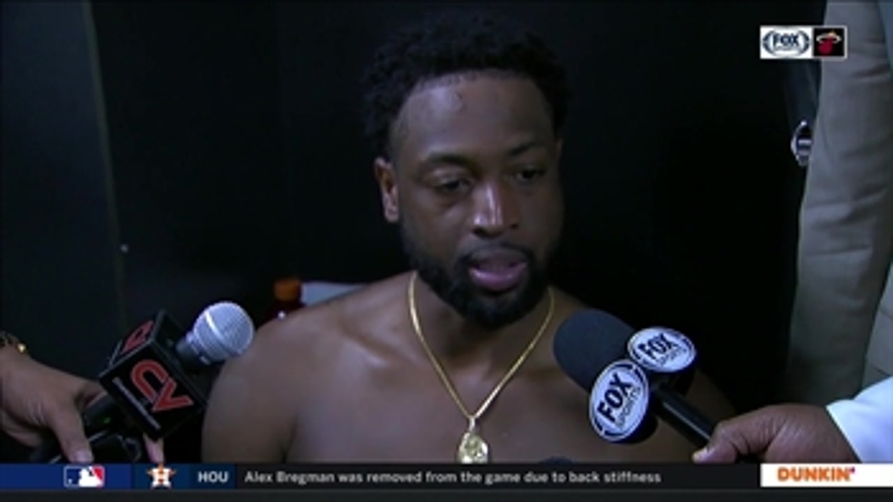 Dwyane Wade on Heat picking up momentum after winning 4 of their last 5