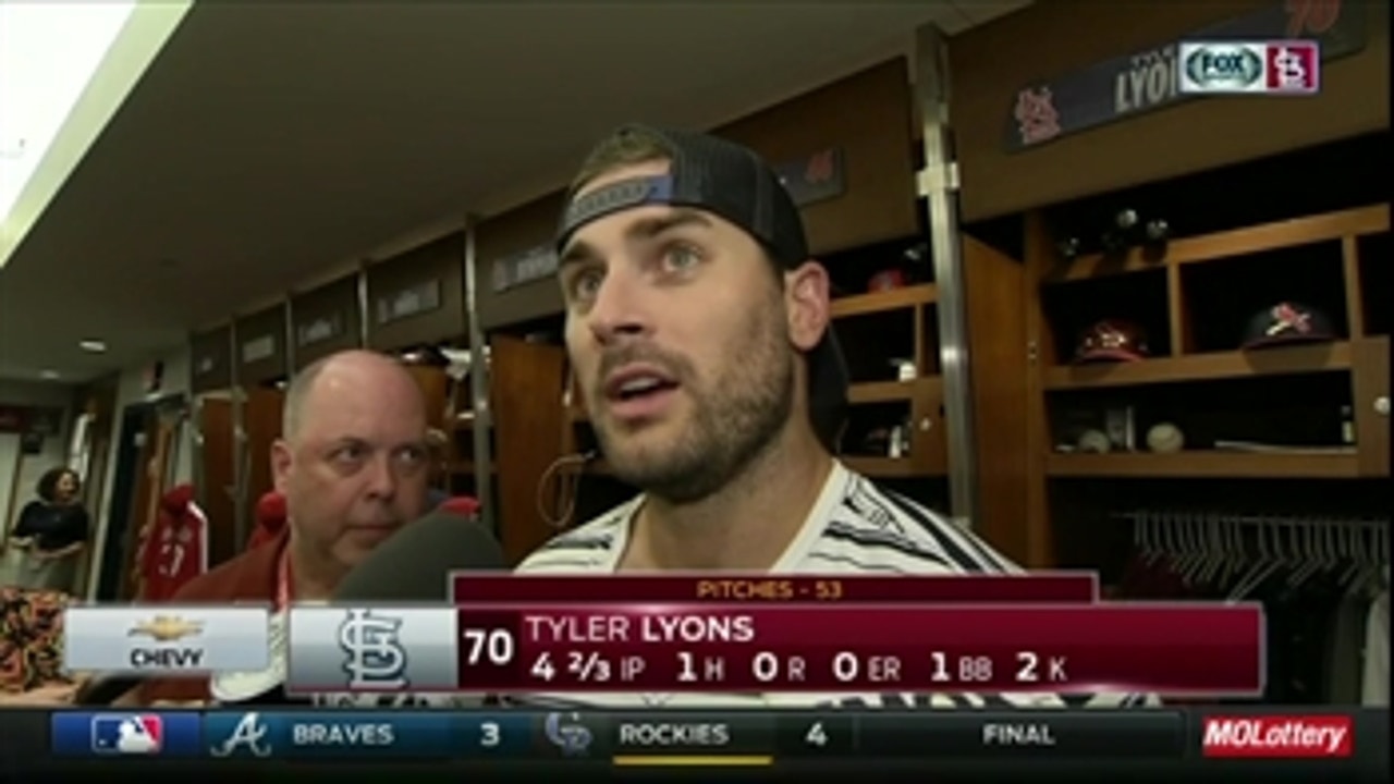 Tyler Lyons: 'I was just going to go as long as I could' in extras
