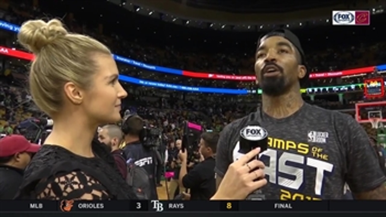 JR Smith on silencing Boston fans, reaching fourth straight NBA Finals with Cavs