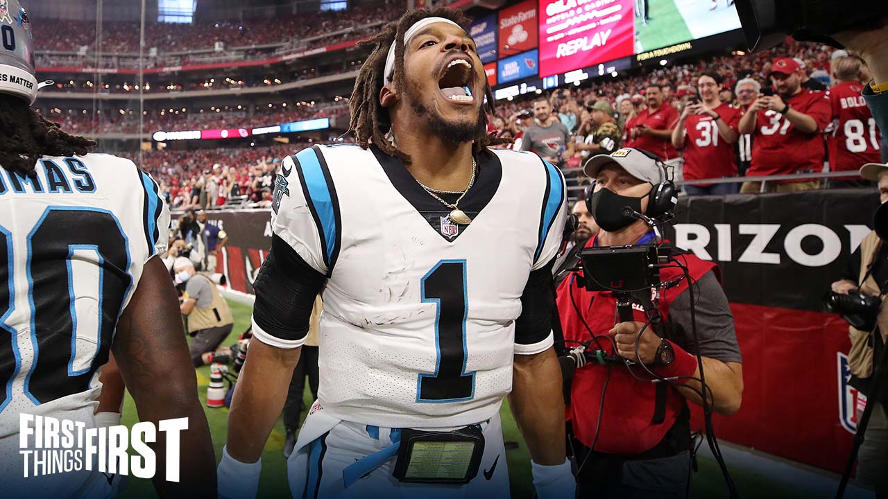 Chris Broussard talks Panthers' win over Cardinals: 'Cam Newton is back!' I FIRST THINGS FIRST