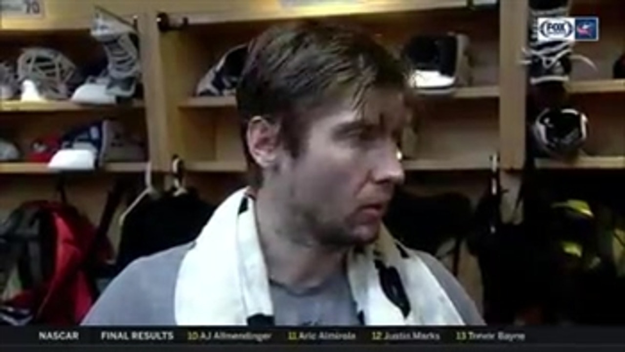 Sergei Bobrovsky says it's a challenge to play the Penguins