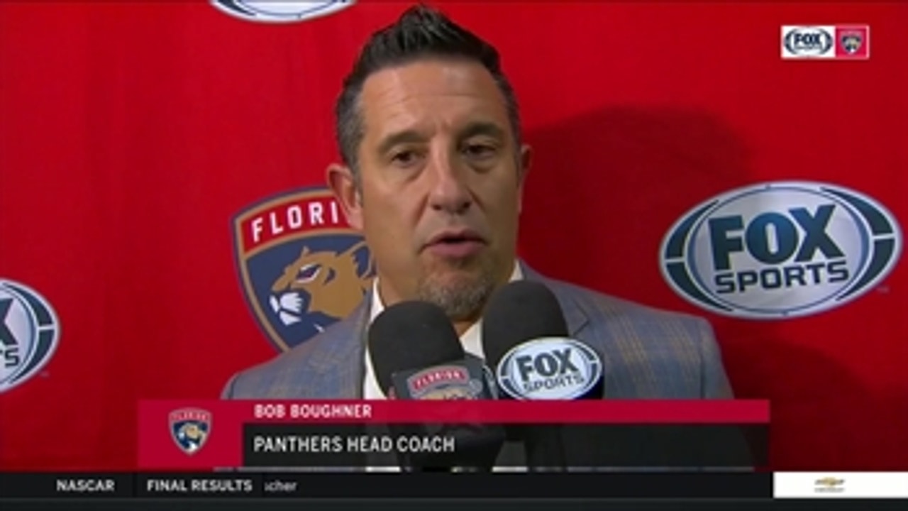 Bob Boughner on importance of getting contributions across whole lineup after loss