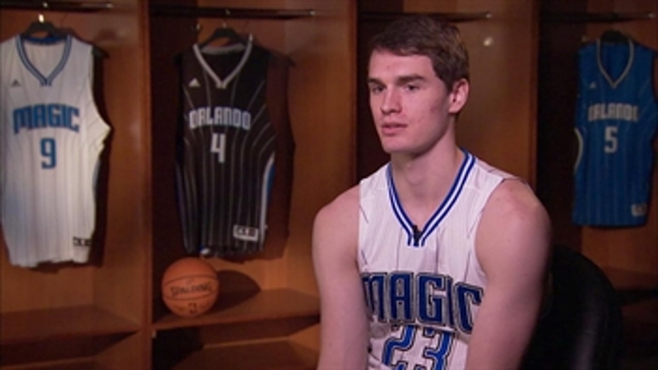 Orlando Magic rookie Mario Hezonja on his draft day experience