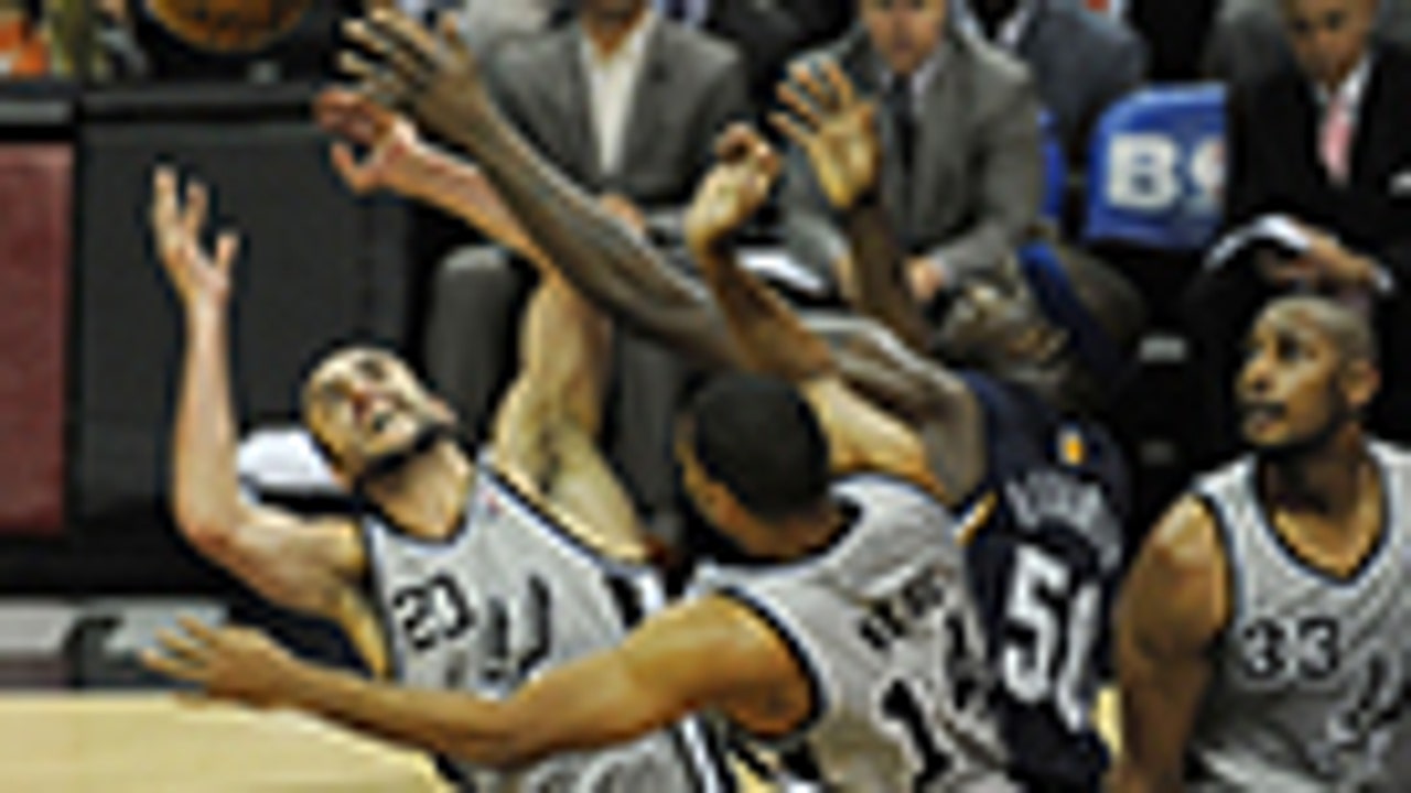 Spurs 'D' key against Memphis bigs