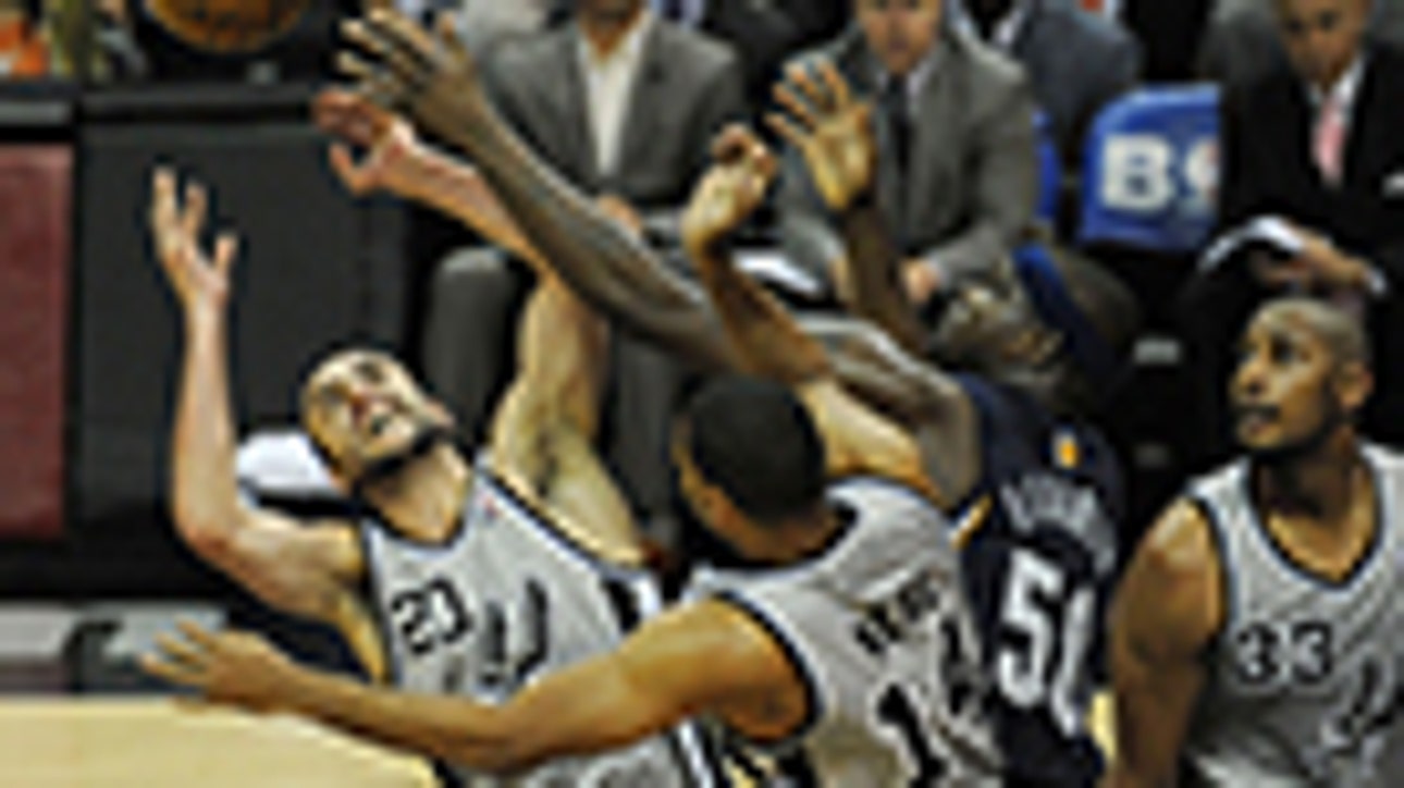 Spurs 'D' key against Memphis bigs