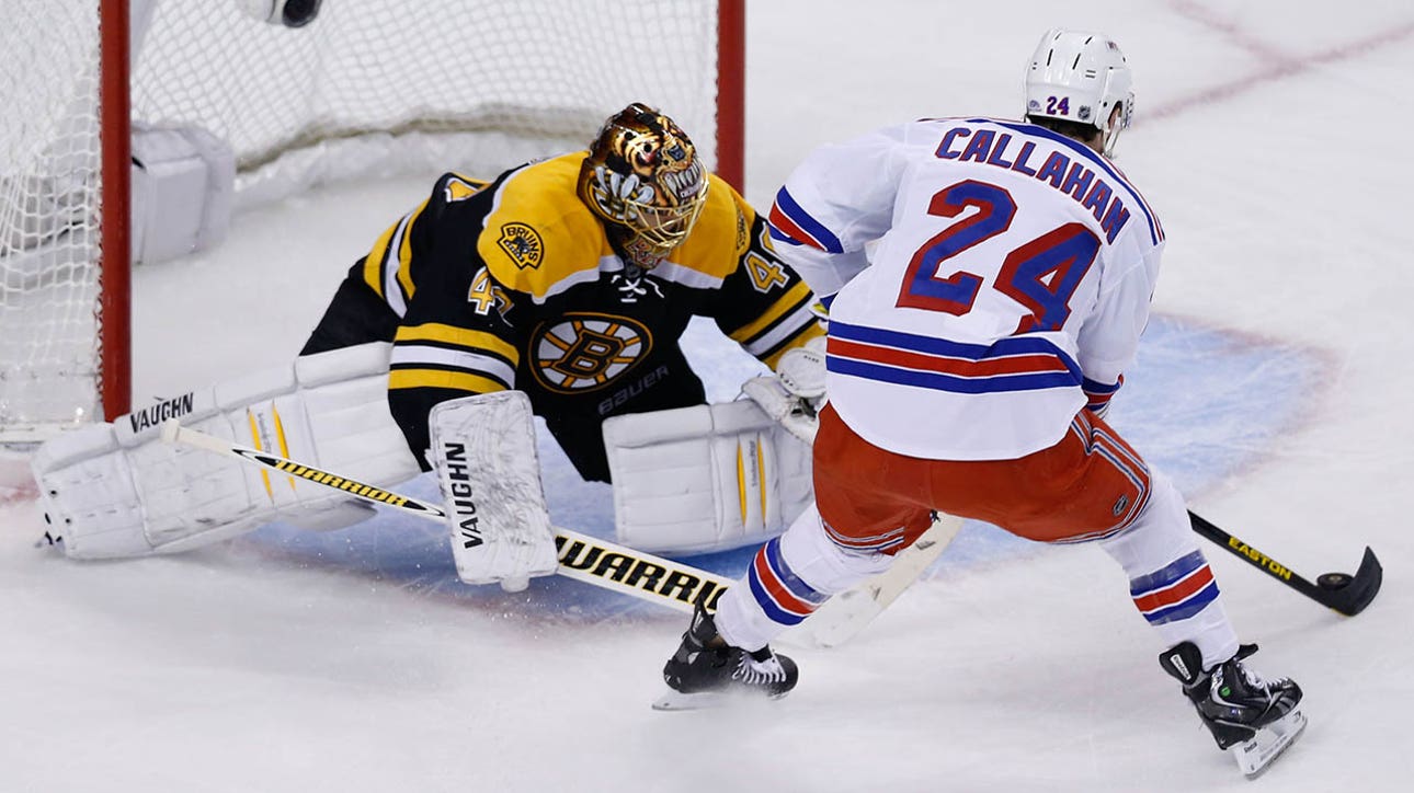 Boychuk leads Bruins by Rangers