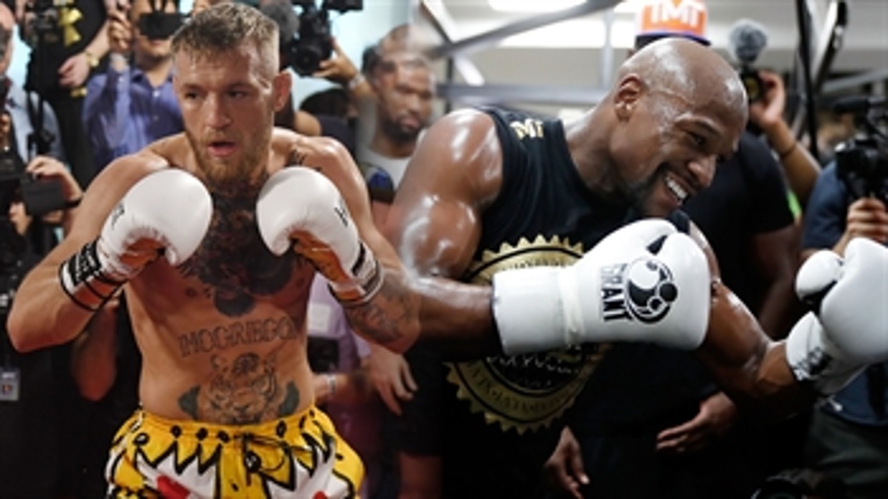 It's official: Conor McGregor and Floyd Mayweather will fight in 8oz gloves