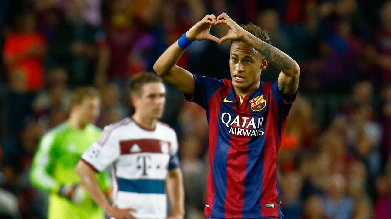 Neymar gives Barcelona 3-0 lead over Bayern Munich