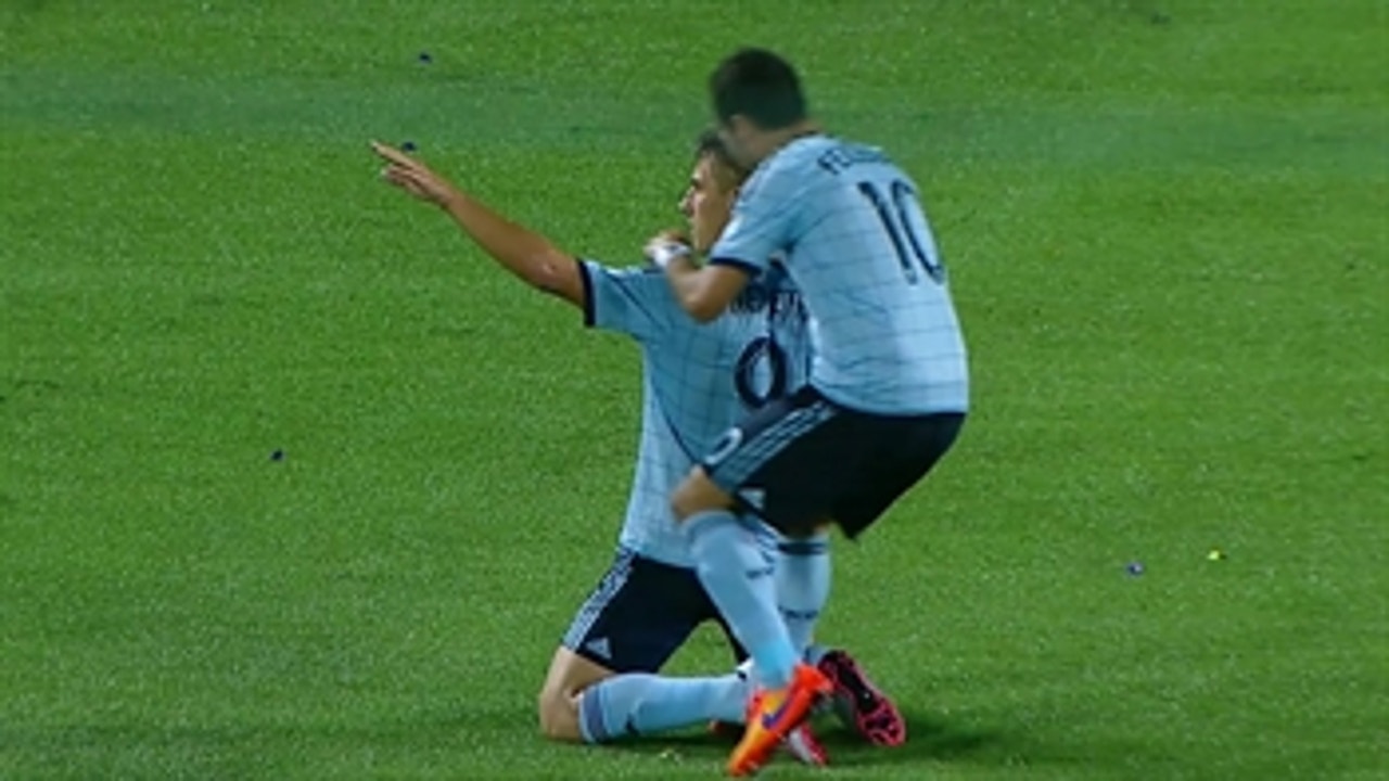 Nemeth scores a stunning equalizer for Sporting Kansas City - 2015 MLS Highlights