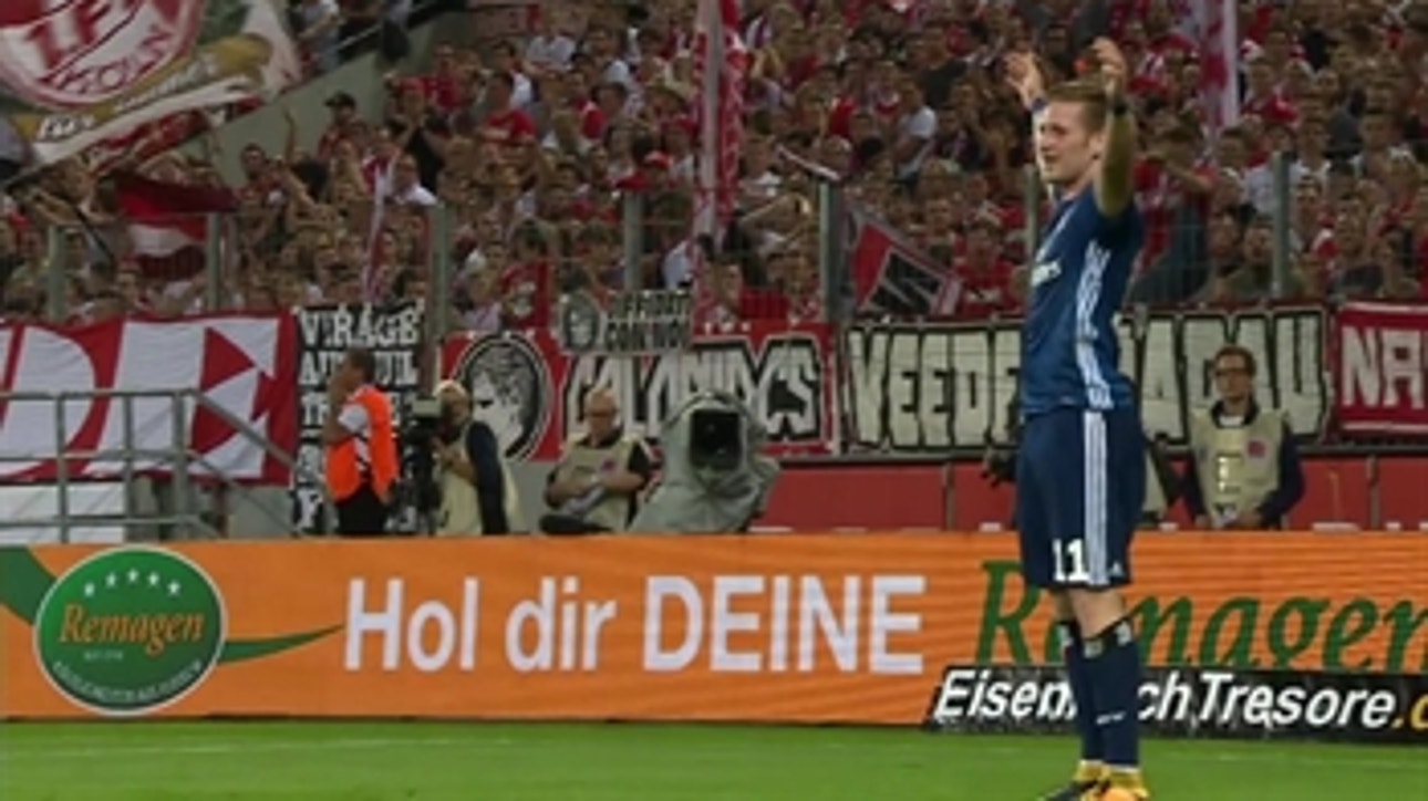 André Hahn scores opening goal for Hamburg | 2017-18 Bundesliga Highlights