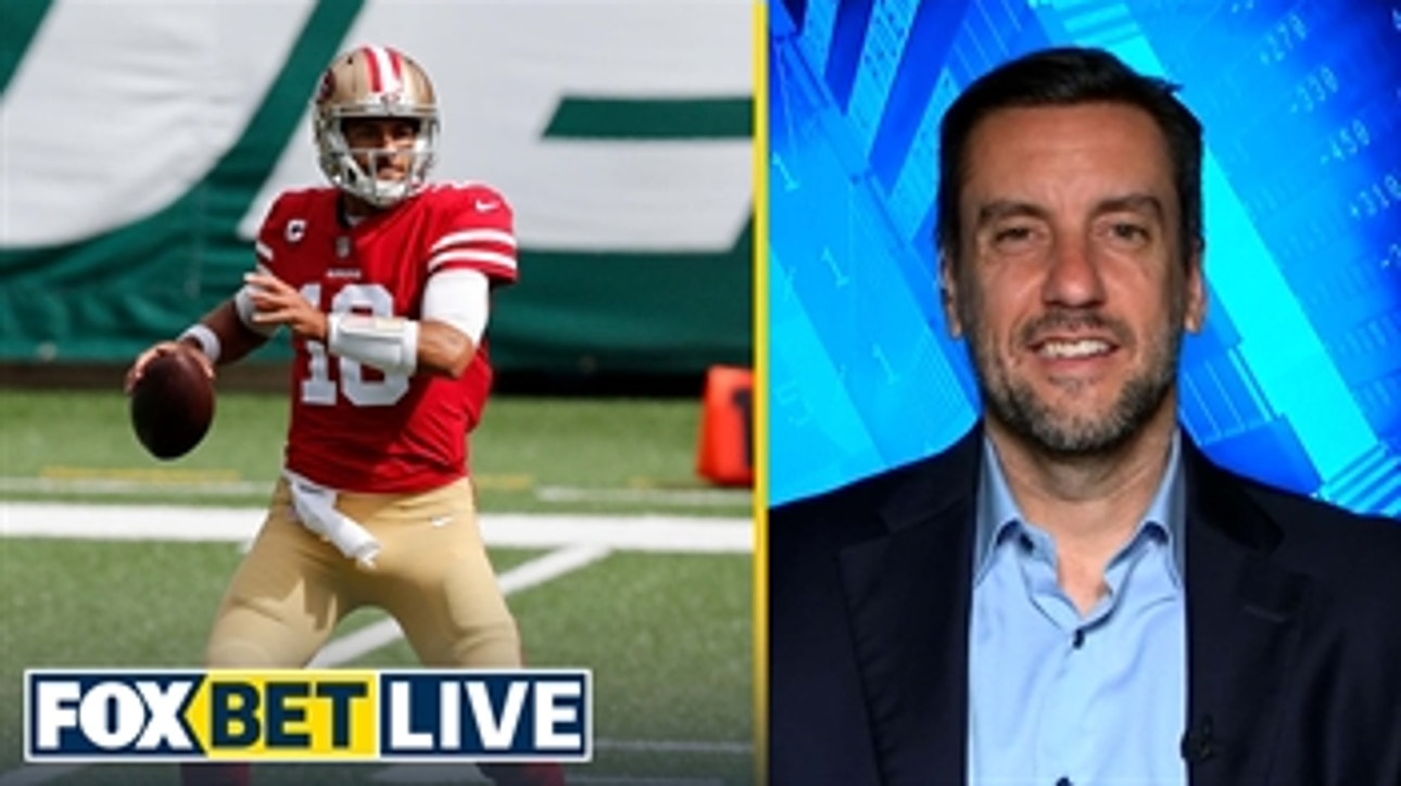 Clay Travis isn't convinced Jimmy G, 49ers will win over 10.5 games next season | FOX BET LIVE