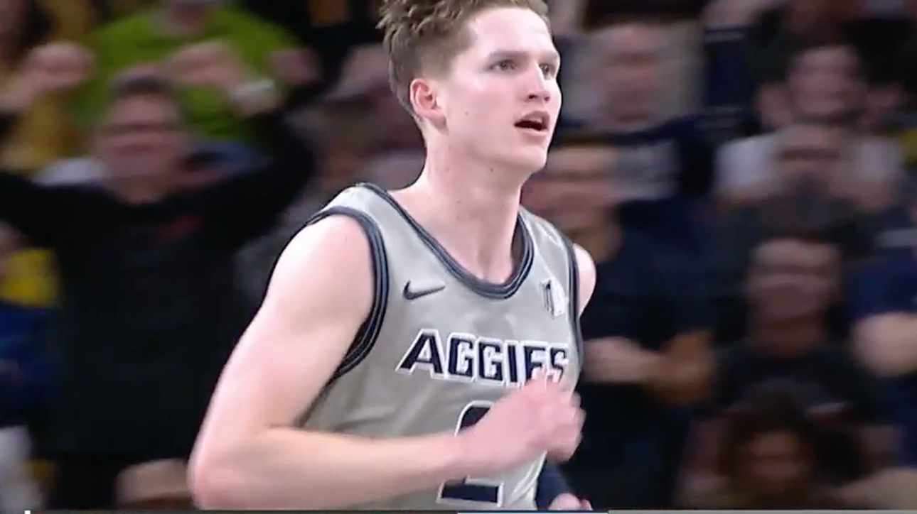 Utah State turns it on from beyond the arc to take down San Diego State at home, 75-56