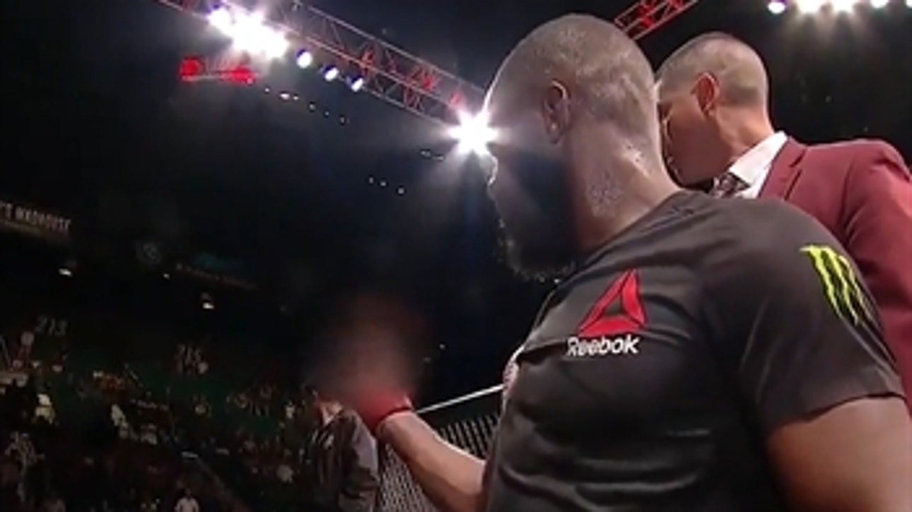 Jon Jones explains why he flipped Daniel Cormier the bird at UFC 197