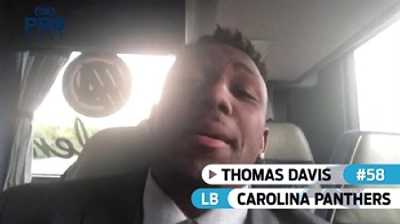 Panthers LB Thomas Davis praises the Redskins and Adrian Peterson ahead of Carolina-Washington