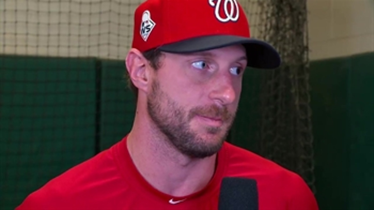 Max Scherzer told Tom Verducci he's ready for Game 7: 'The cortisone shot worked'