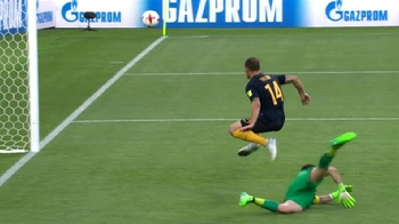 James Troisi gives Australia 1-0 lead ' 2017 FIFA Confederations Cup Highlights