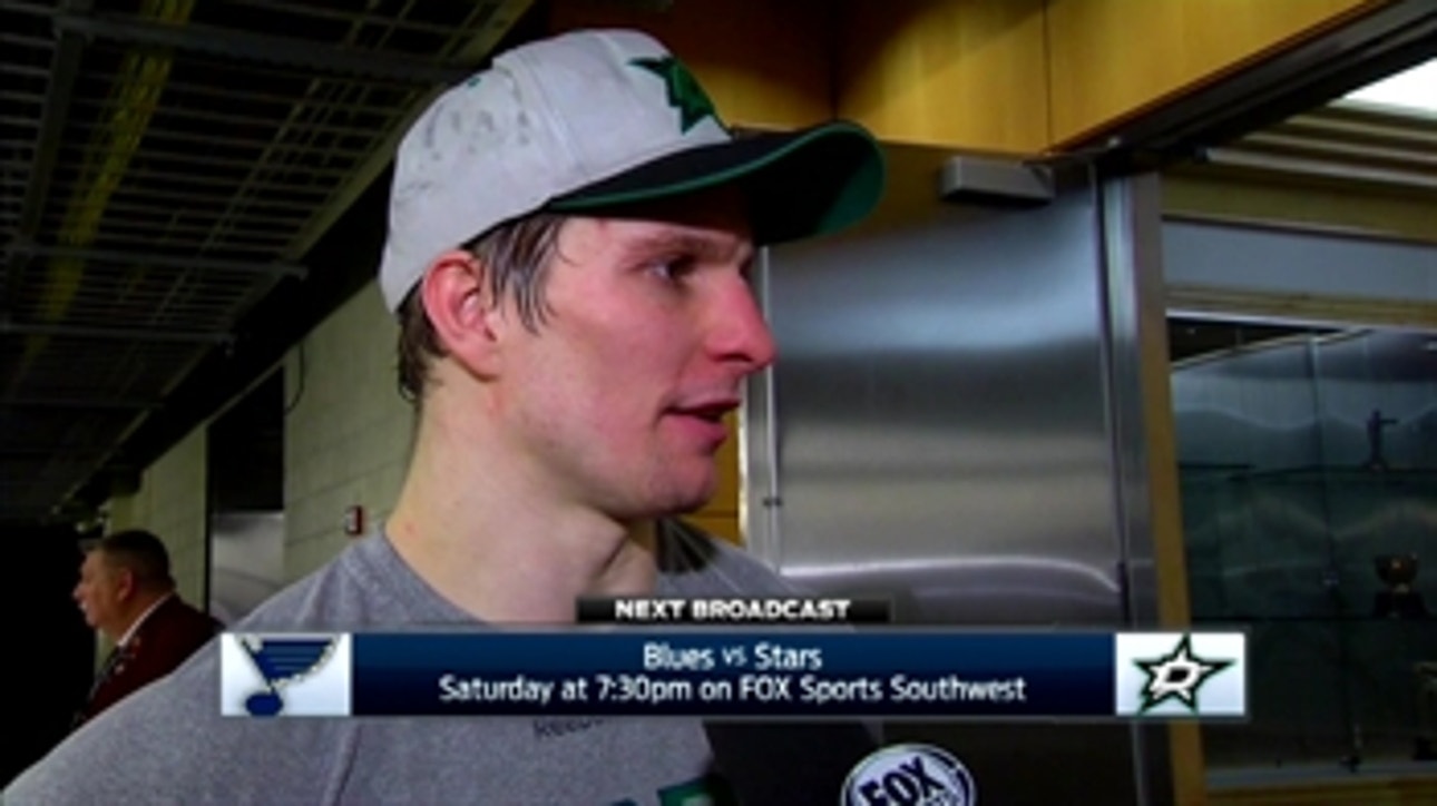 Roussel on electric atmosphere, win over Blackhawks