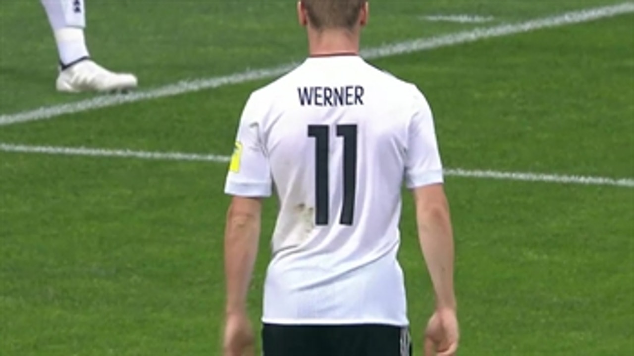 Timo Werner scores his second for Germany ' 2017 FIFA Confederations Cup Highlights