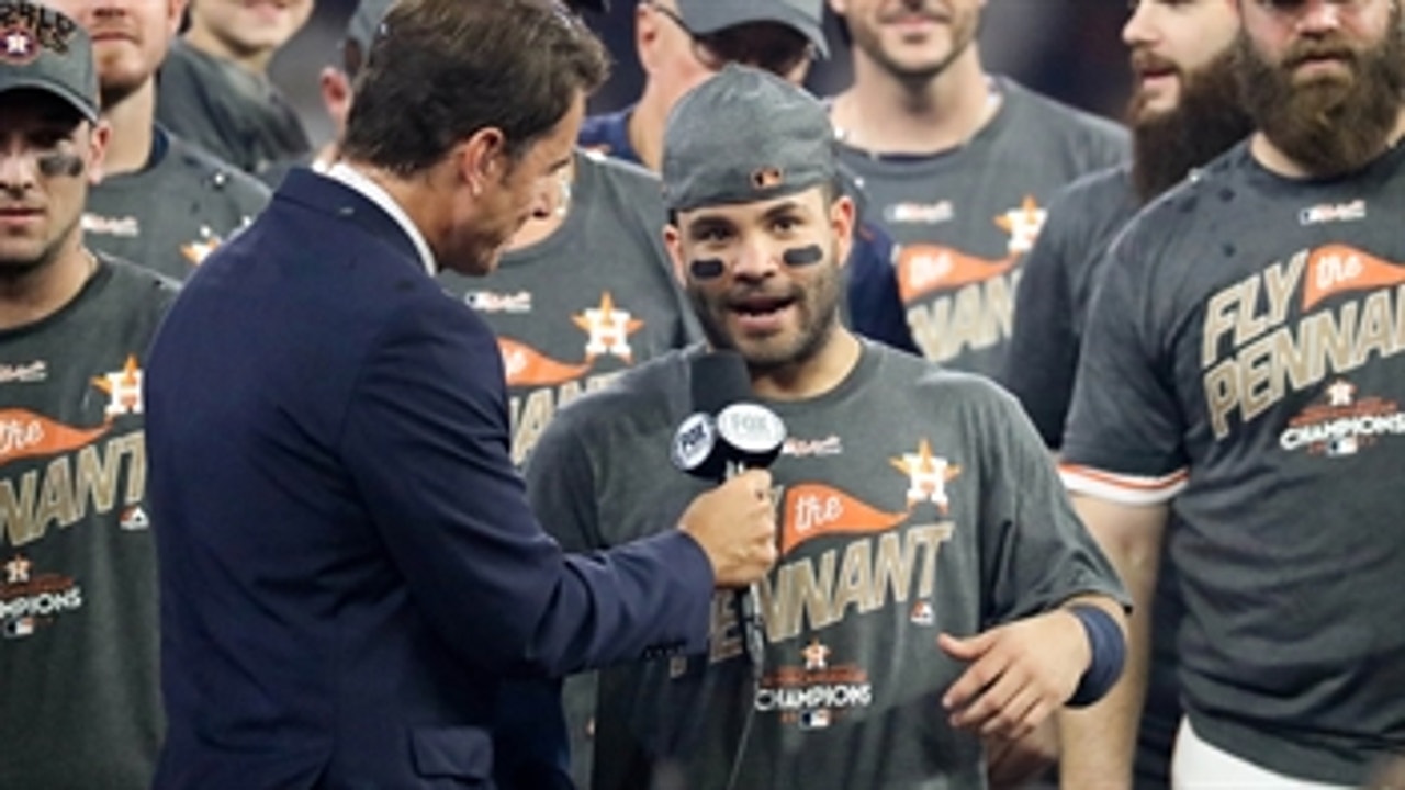Jose Altuve tells Tom Verducci he believed in this team from day one in spring training