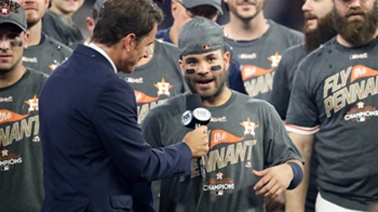 Jose Altuve tells Tom Verducci he believed in this team from day one in spring training