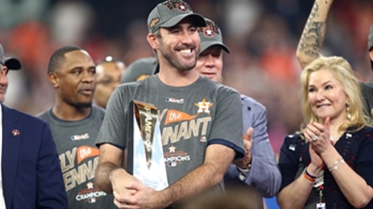 Justin Verlander wins the ALCS MVP and talks about his love for Jose Altuve