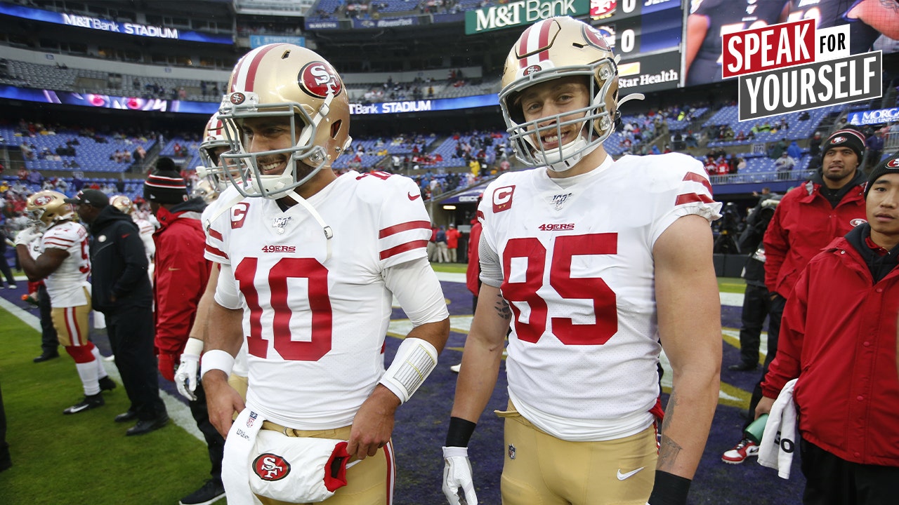 George Kittle speaks on 49ers' draft dilemma and Jimmy Garoppolo | SPEAK FOR YOURSELF