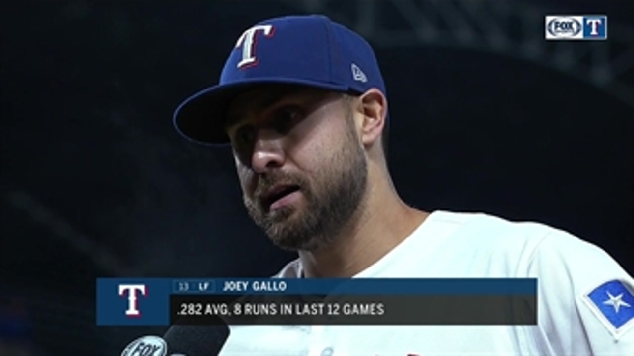 Joey Gallo goes 3-for-3, helps Rangers beat Athletics in finale