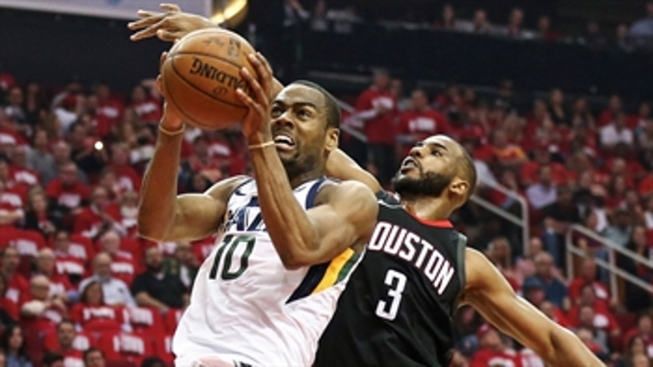 Nick Wright explains why he isn't going to overreact to the Jazz beating the Rockets last night