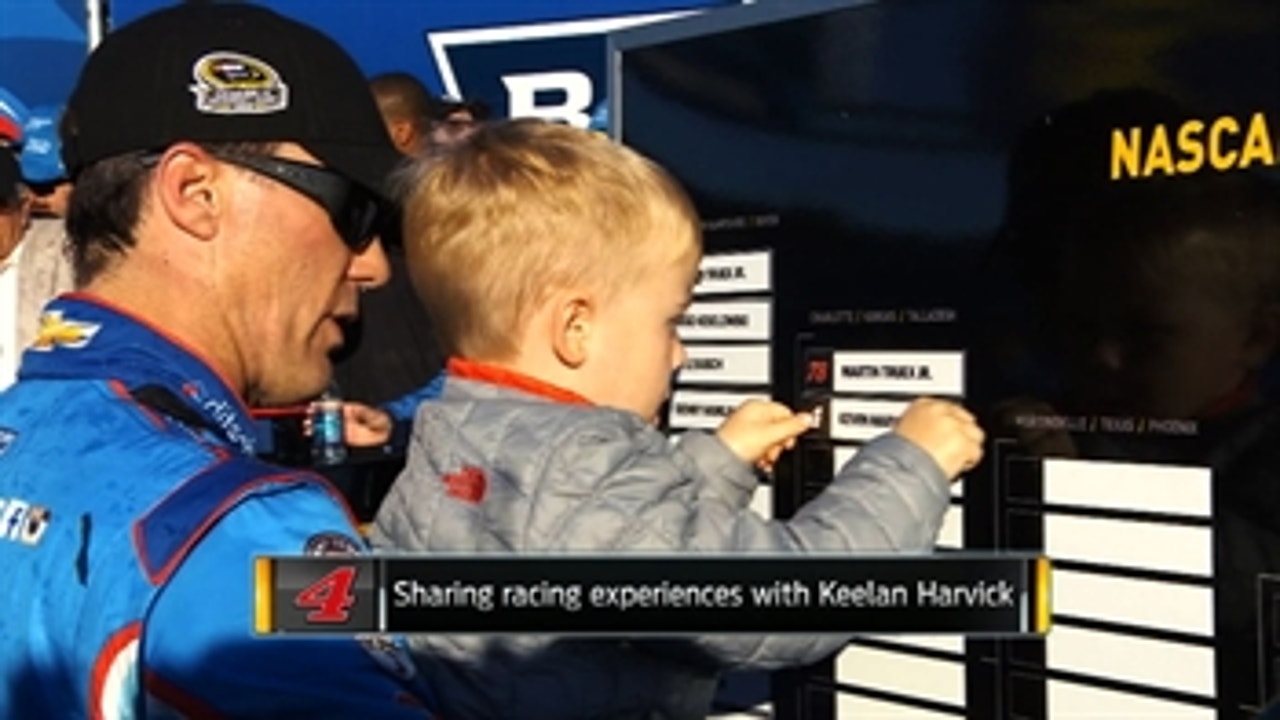 Kevin Harvick on The Chase, Sharing Racing Experiences with Keelan