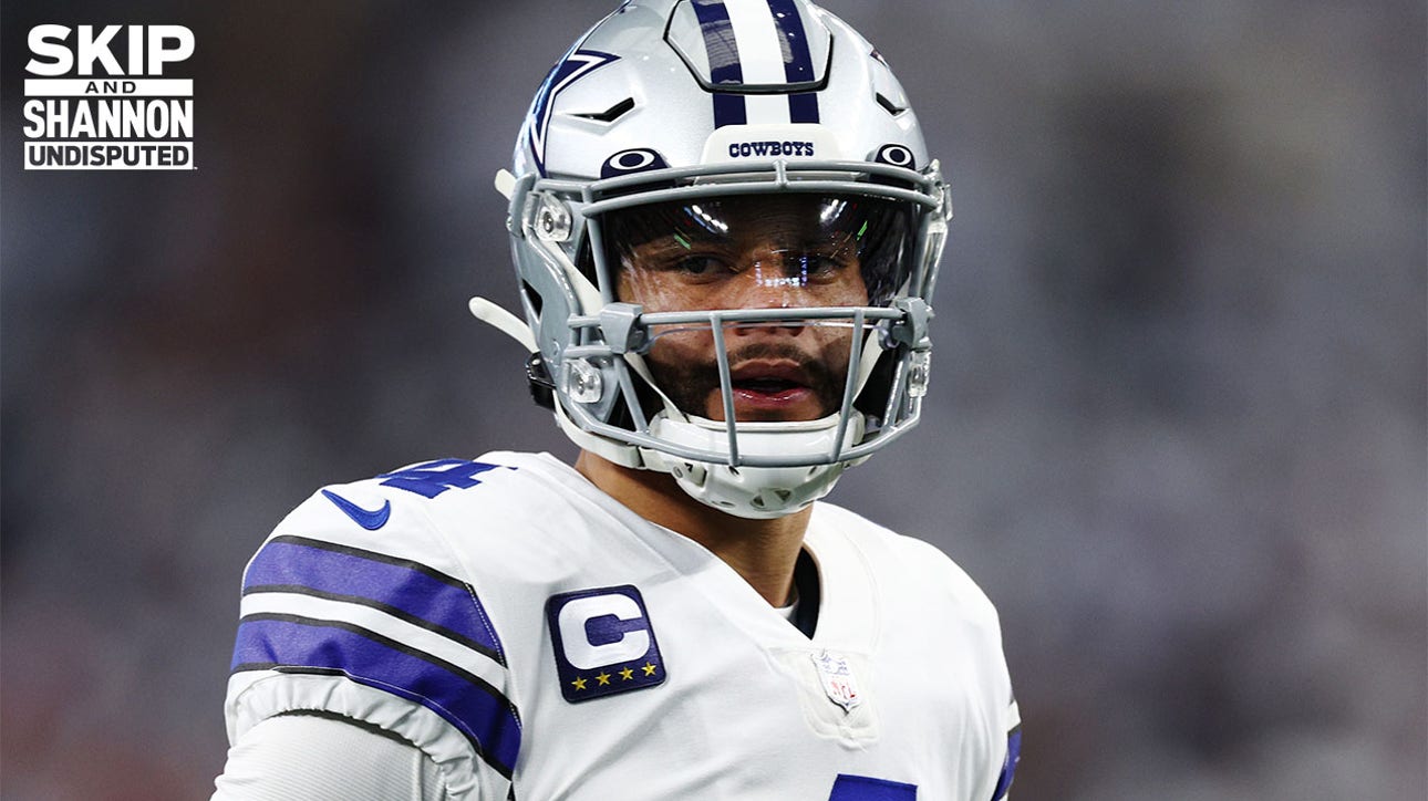 Shannon Sharpe: I have a huge problem with Dak Prescott crediting fans for throwing trash at the refs I UNDISPUTED
