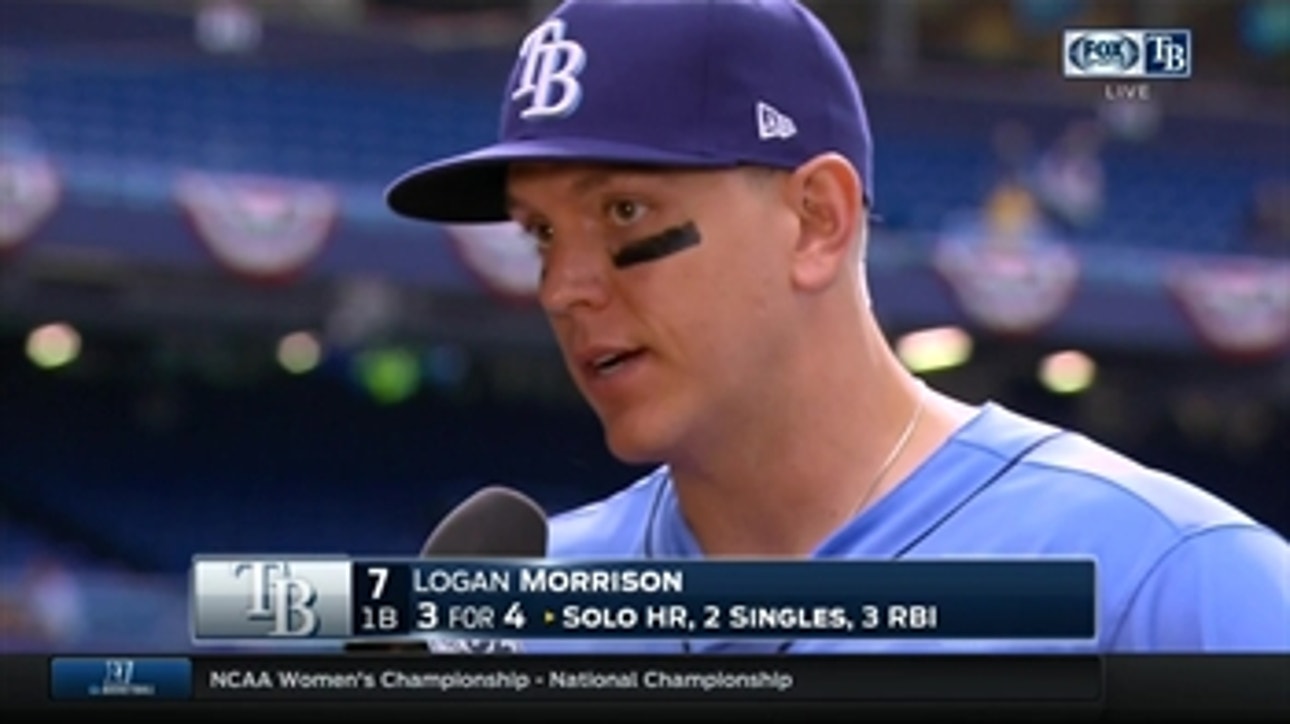 Logan Morrison describes team's approach on Opening Day