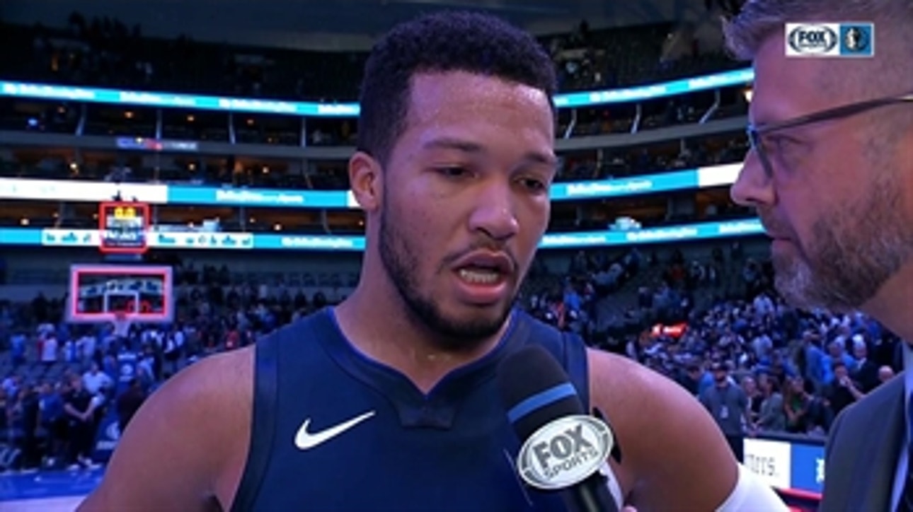 Jalen Brunson on Sensational 4th Quarter, Tribute To Fallen Friend