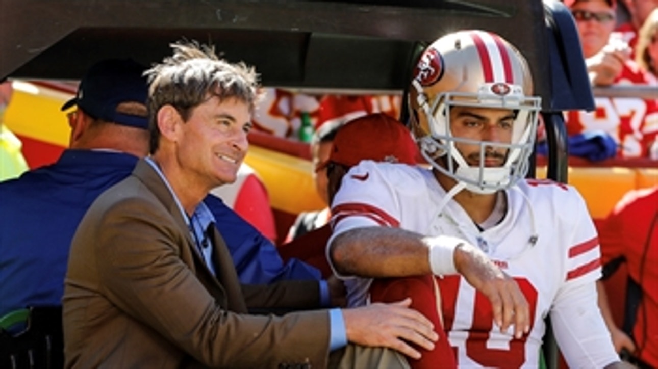 Colin Cowherd is adamant Jimmy G needed to 'live for another down' against the Chiefs