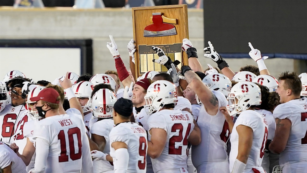Stanford reclaims 'Axe' trophy after defeating California in the 'Big Game,' 24-23