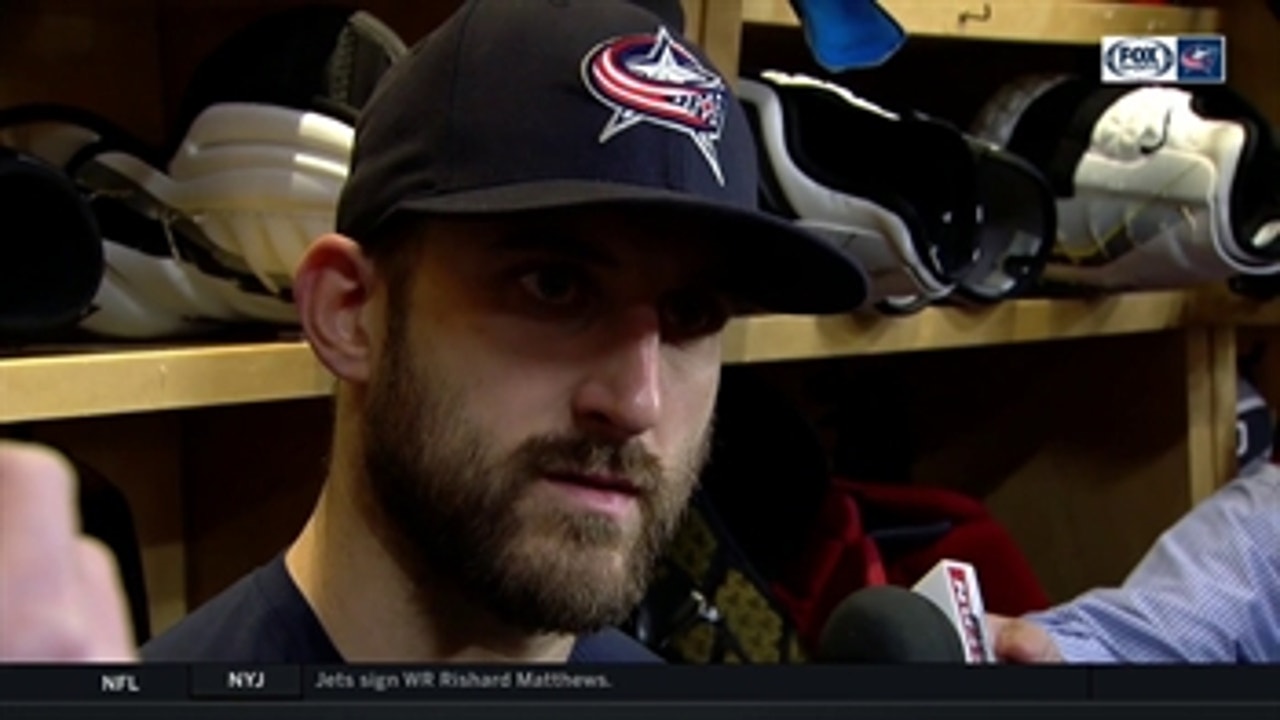 Nick Foligno believes Columbus isn't consistent enough right now