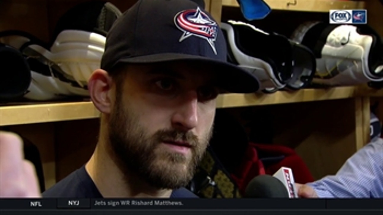 Nick Foligno believes Columbus isn't consistent enough right now