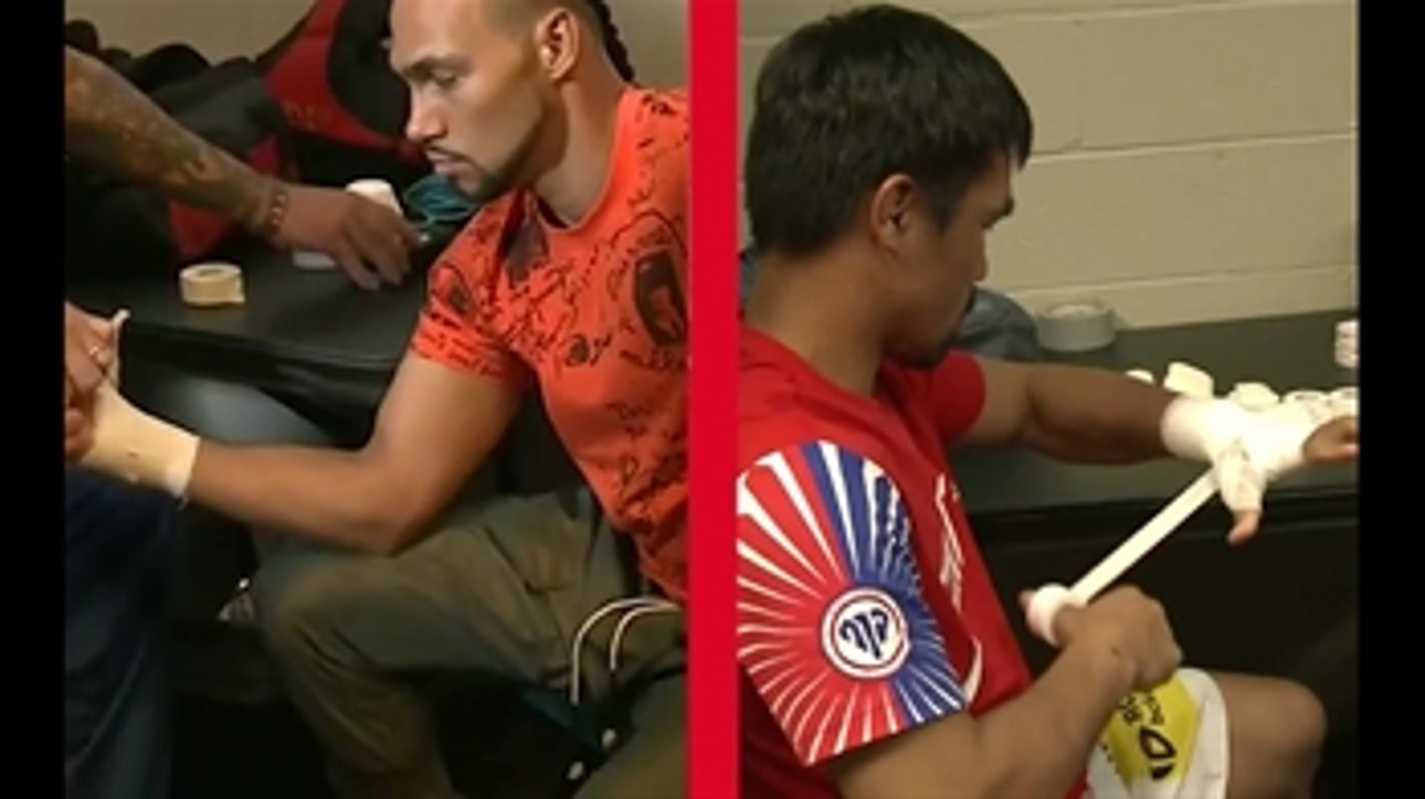 All-access behind the scenes look from the hotel to the ring for Manny Pacquiao vs Keith Thurman