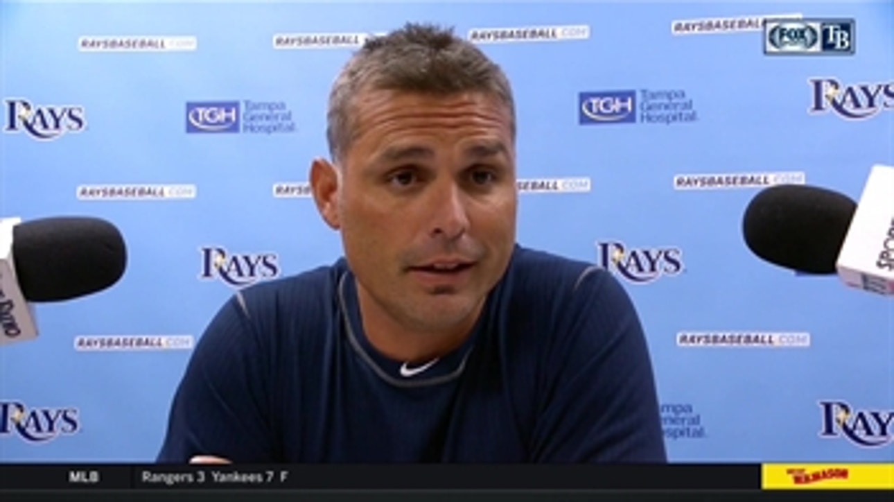 Kevin Cash credits pitching in win: 'They did a really good job'