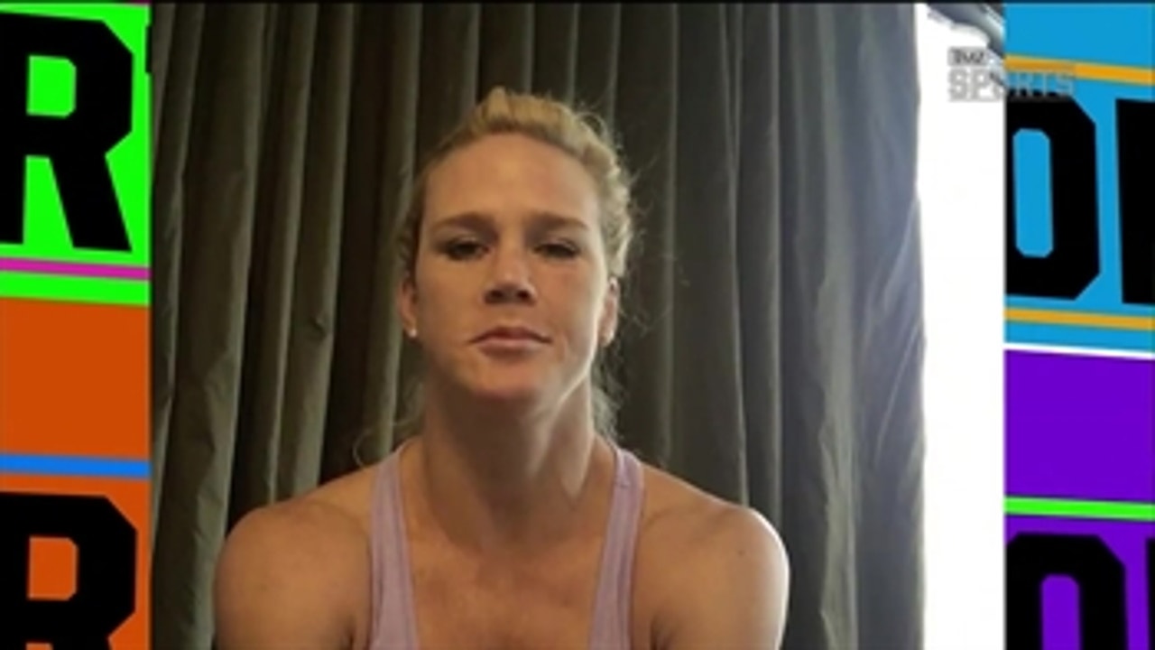Holly Holm isn't ruling out movies now that she has Ronda's belt - 'TMZ Sports'