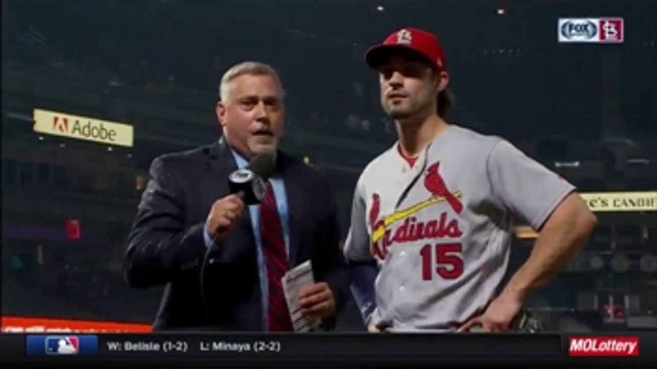 Randal Grichuk after his two-hit night in Cards win