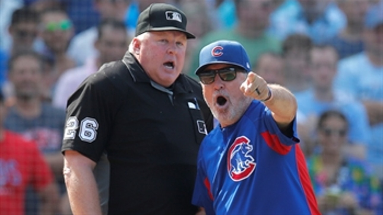 Joe Madden discusses ejection during Chicago's win over Pittsburgh