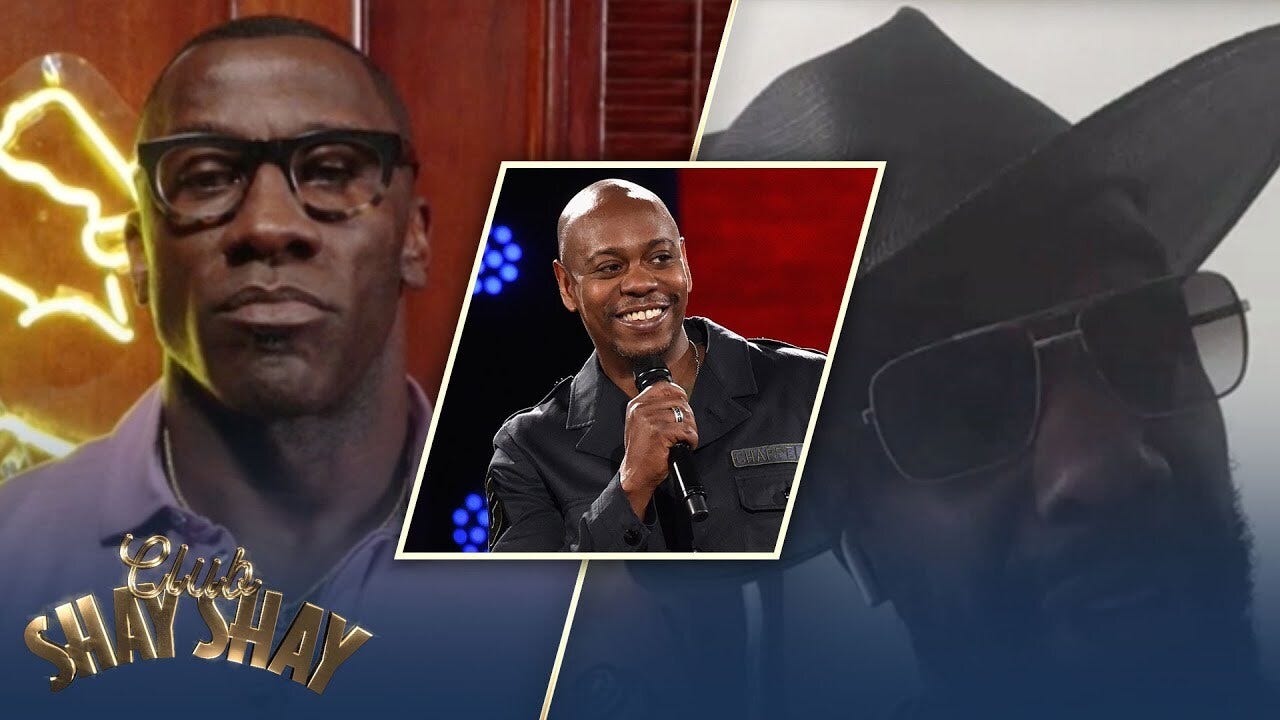 Dave Chappelle isn't on J.B. Smoove's Comedian Mt. Rushmore ' EPISODE 9 ' CLUB SHAY SHAY