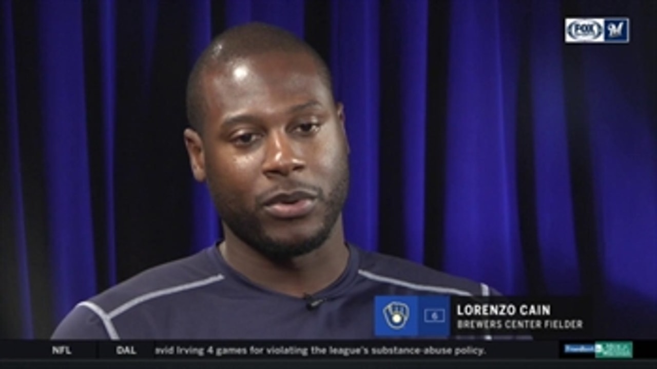 Lorenzo Cain: 'You can never stop trying to grow as a player'