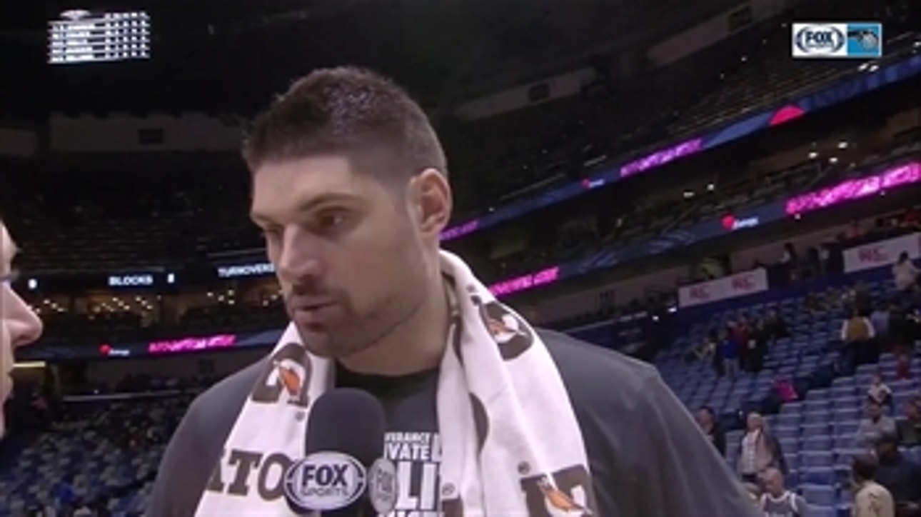 Nikola Vucevic breaks down Magic's "great" road trip after his 25-point, 17-rebound night