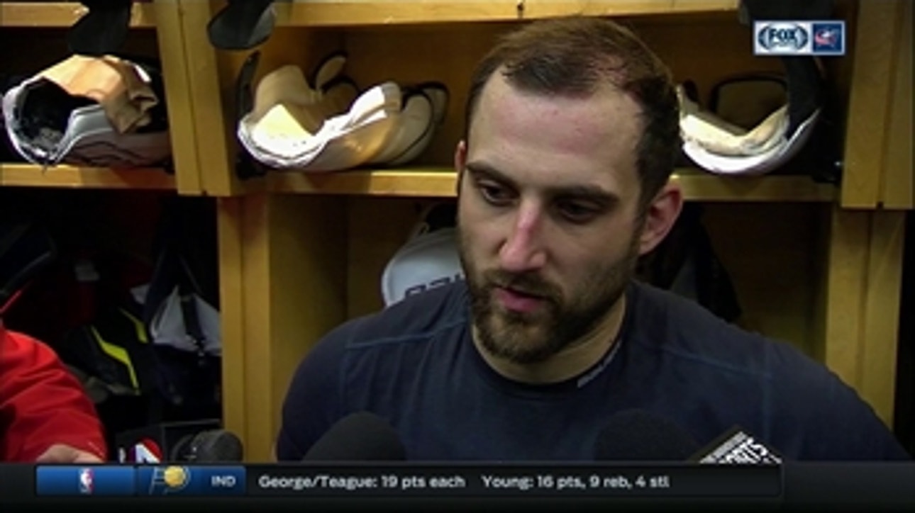 Nick Foligno on Blue Jackets' loss to Rangers: 'This one stings'